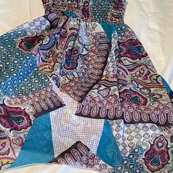 Sheer FANG blouse jr size M (fits like womens  small) - Picture 3 of 11